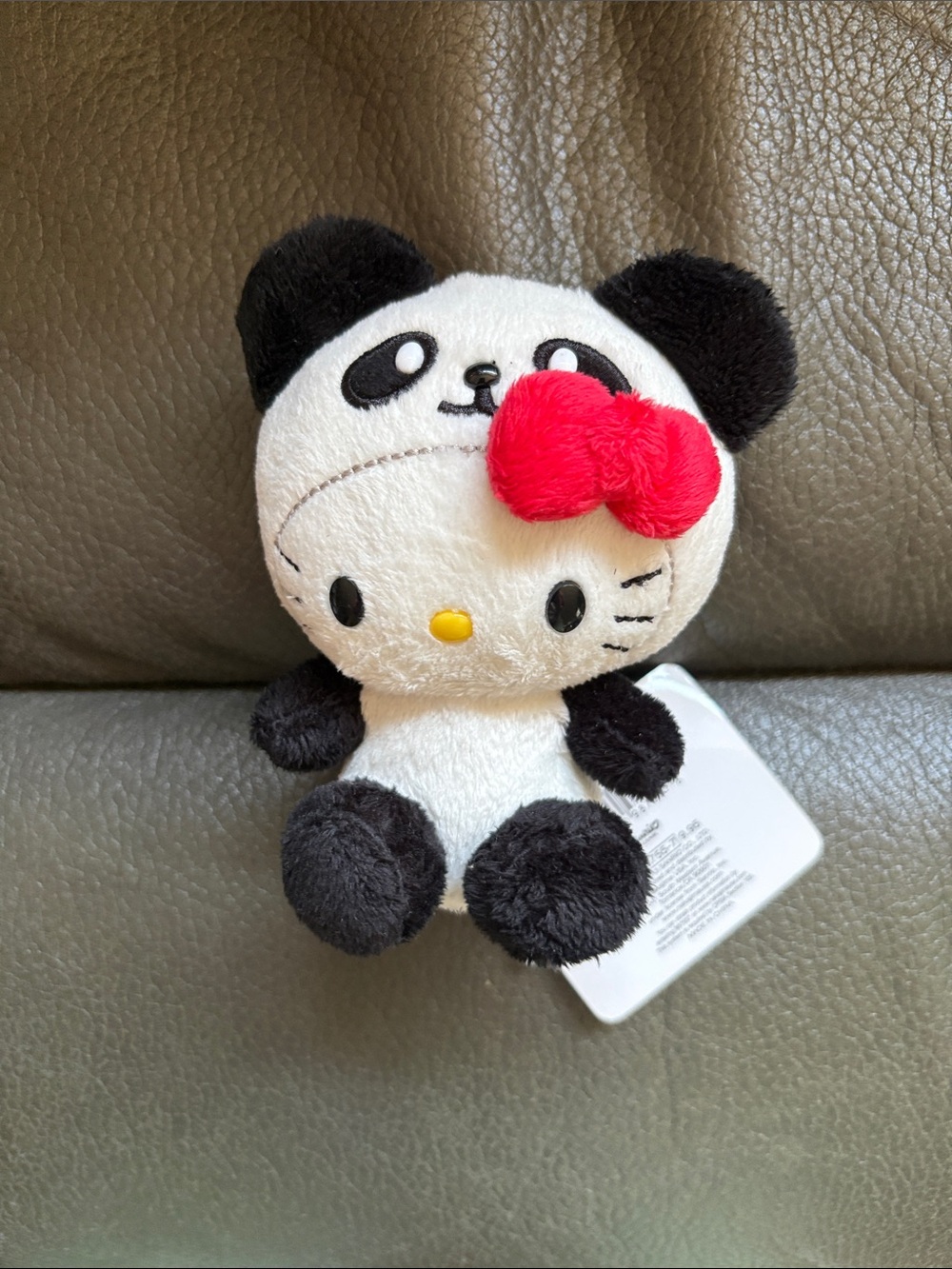 Hello kitty plush panda kitty